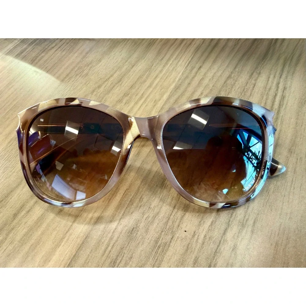 Loft Womens Cat Eye Sunglasses Marbled Tortoise Gold LG54180-1EP2-GN2 Brown
